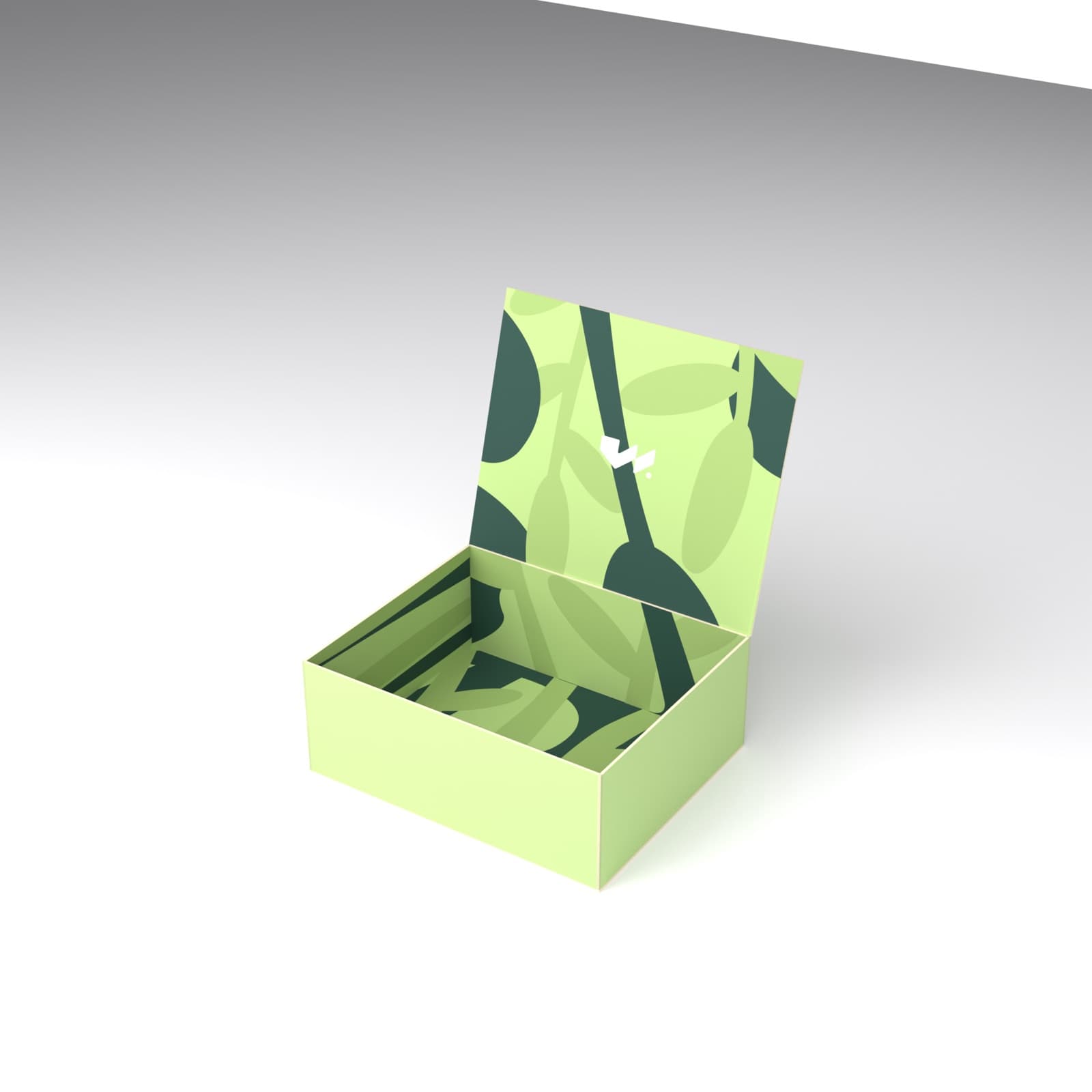 Mosticare Amaca Due packaging, open box revealing the printed interior