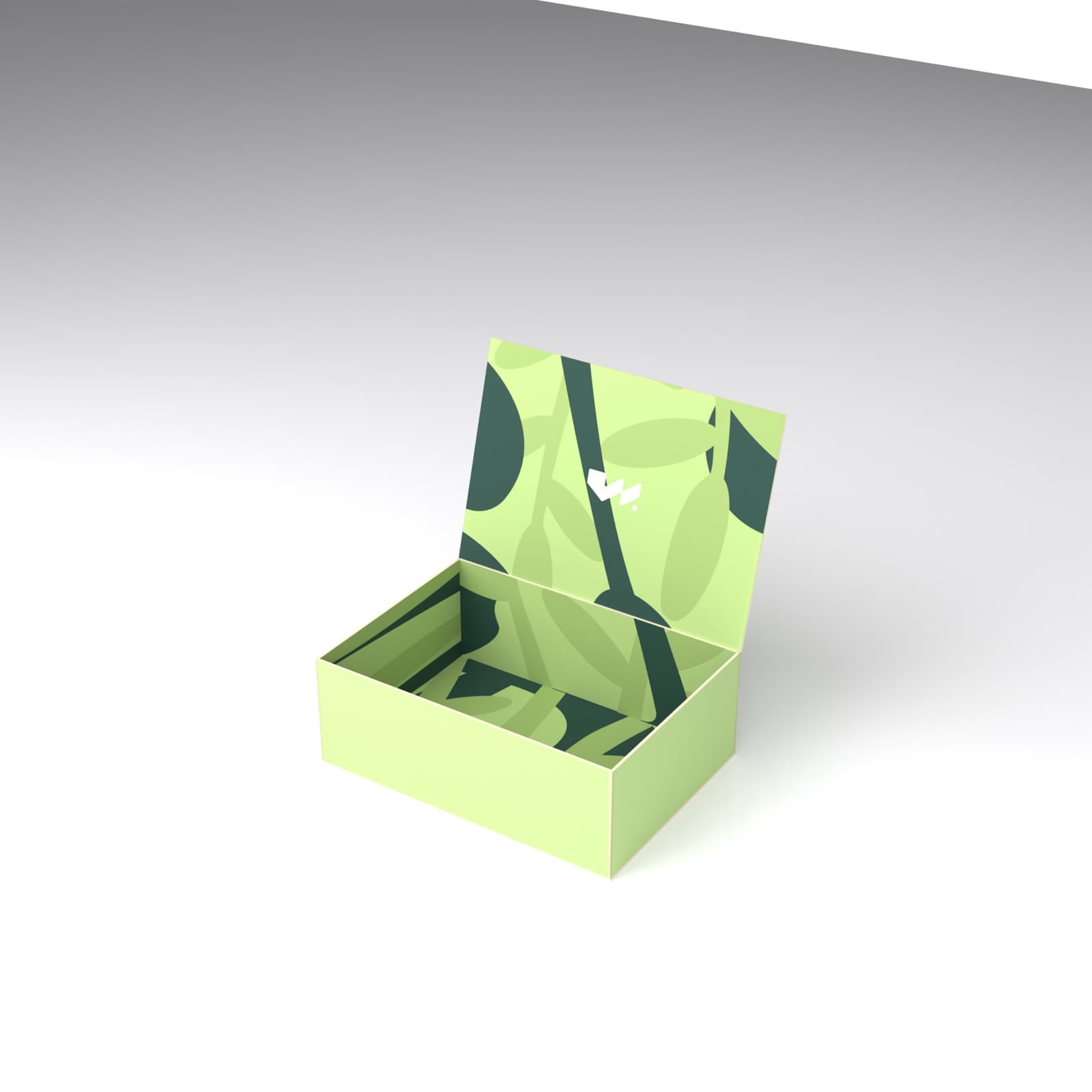 Mosticare Amaca Uno packaging, open box revealing the printed interior