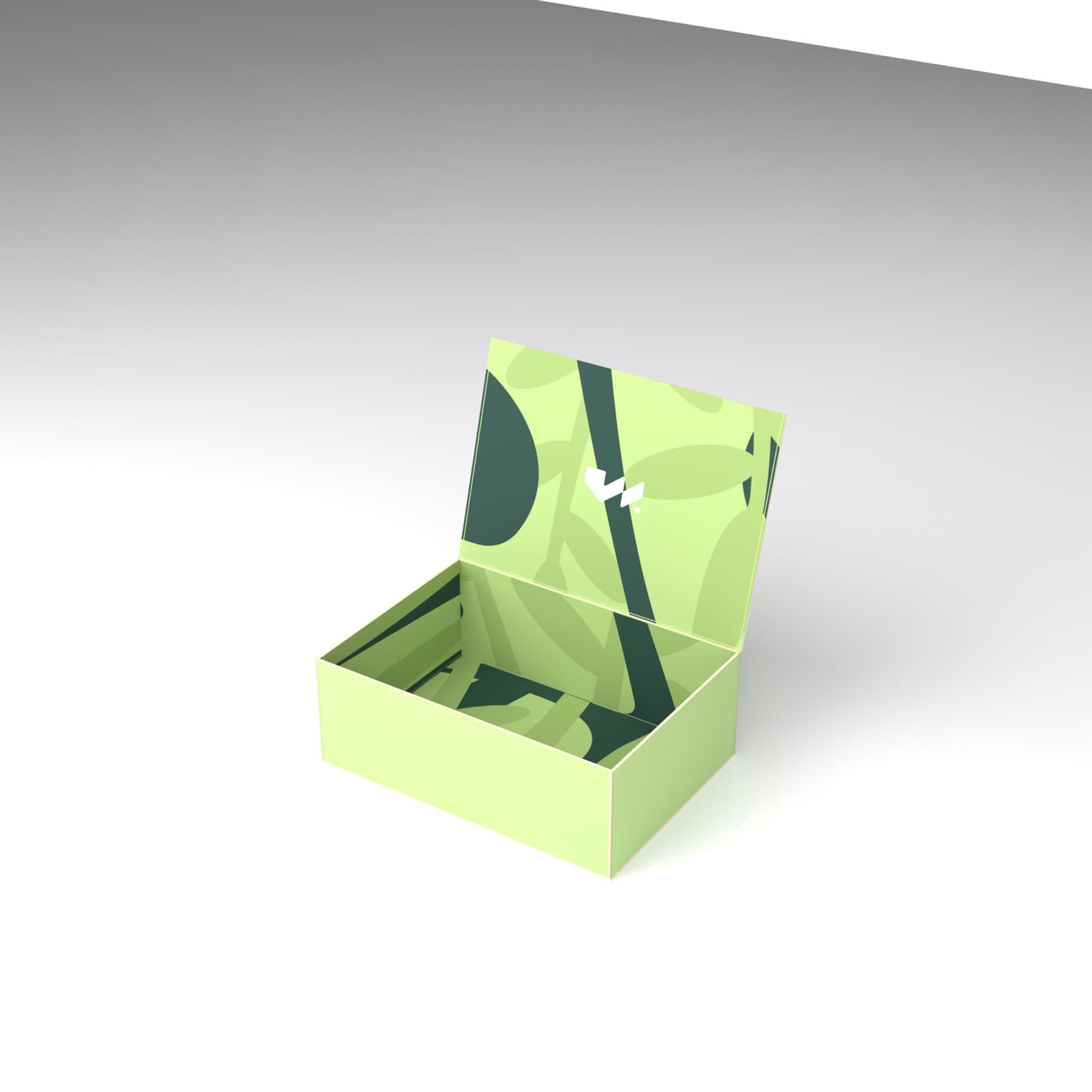 Mosticare Traccia Uno packaging, open box revealing the printed interior